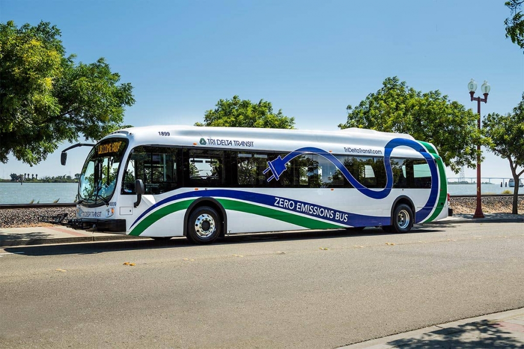 proterra electric bus