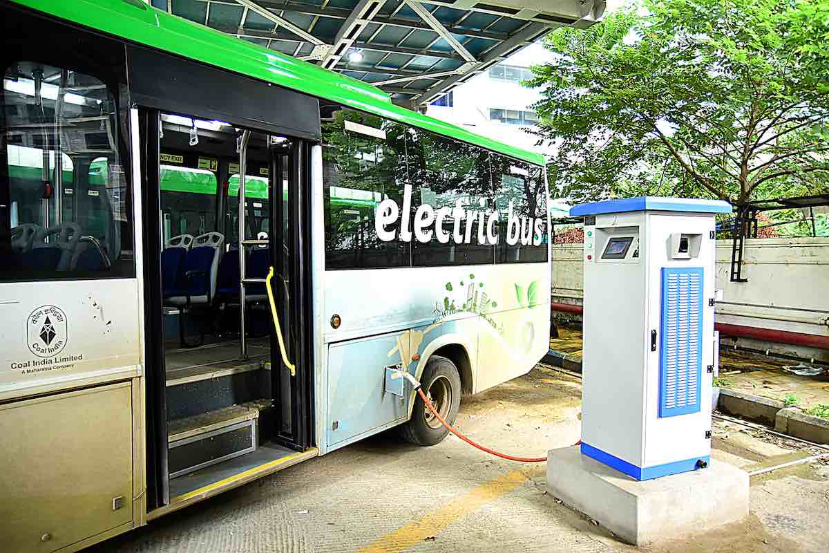 electric bus india