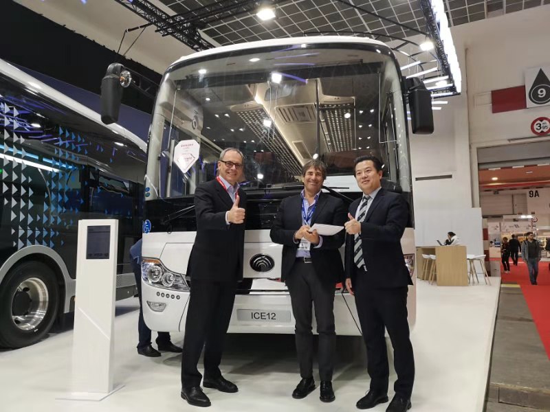 yutong electric coach venice