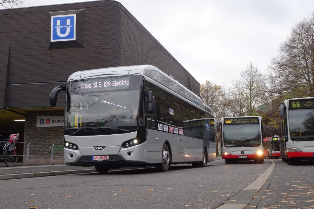 vdl citea electric bus test drive