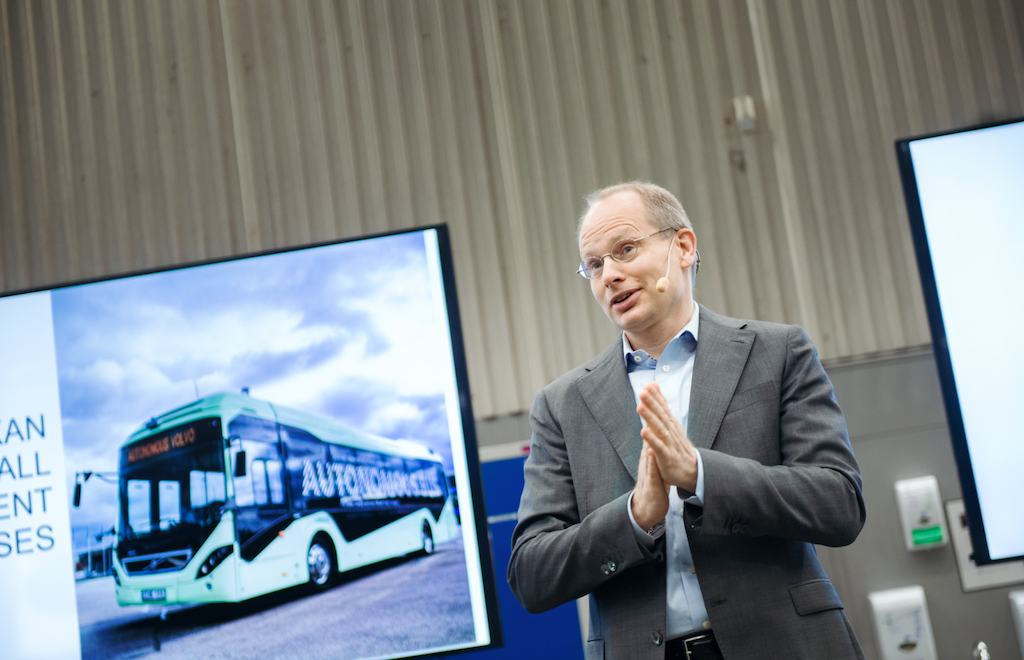 volvo bus driverless agnevall