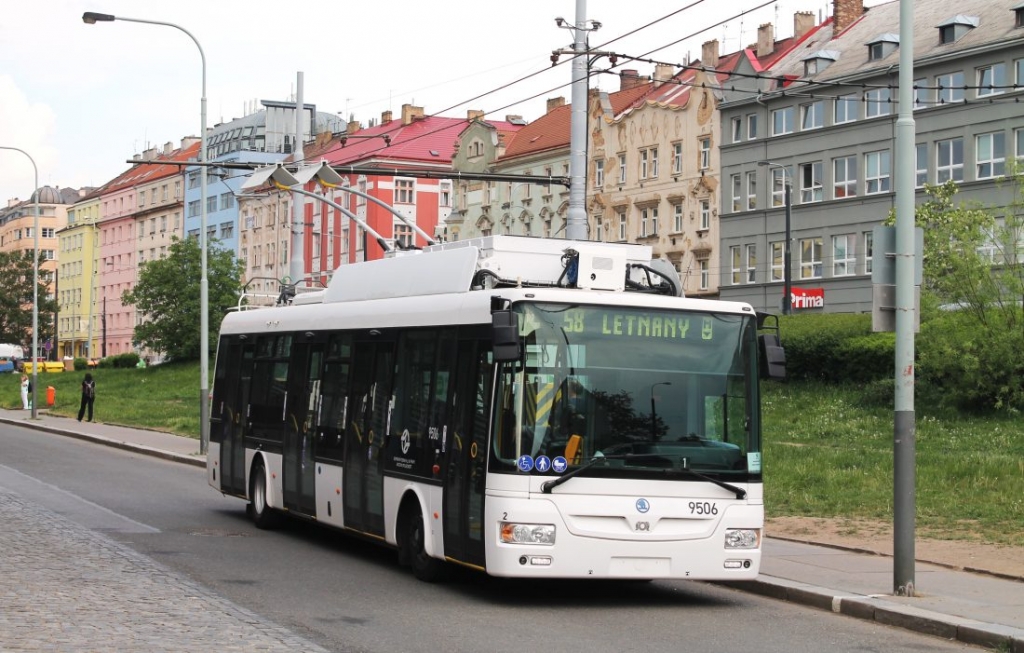 trolleybus prague