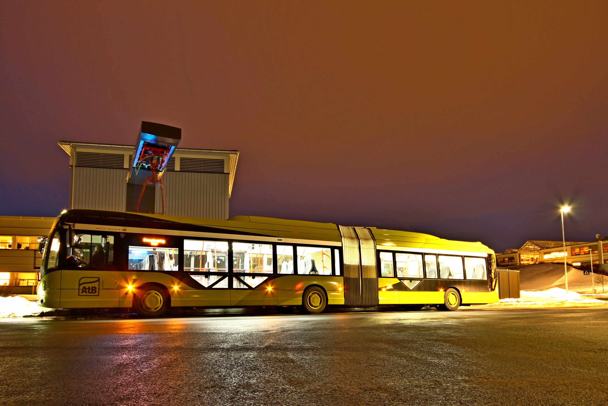 11 Heuliez GX 437 Elec make their way in Norway. Full electric