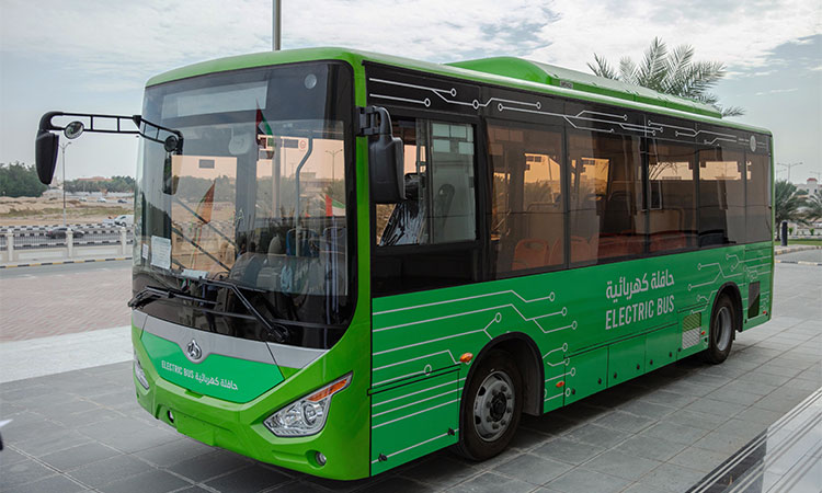 electric bus emirate united