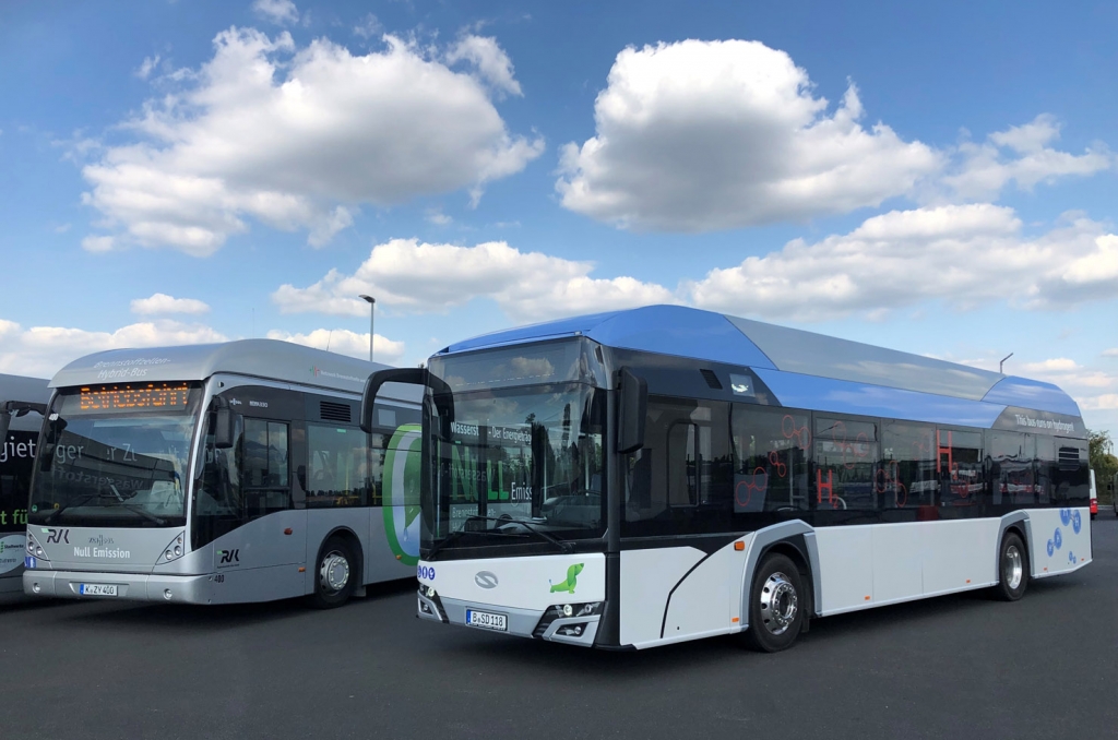 solaris fuel cell bus cologne