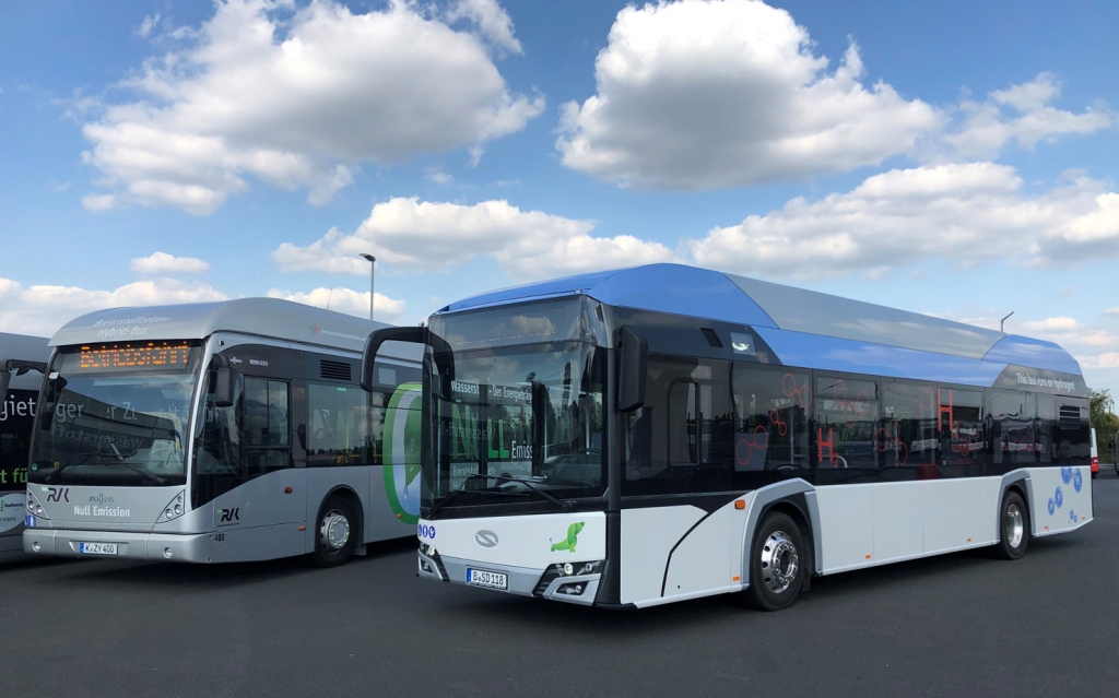 solaris fuel cell bus cologne