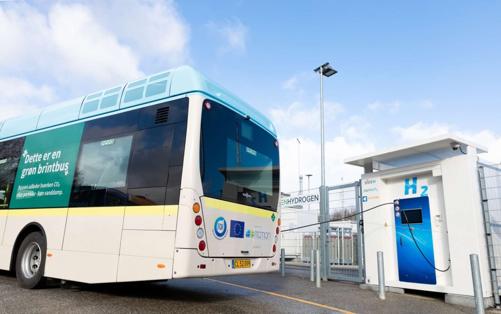 fuel cell buses in denmark