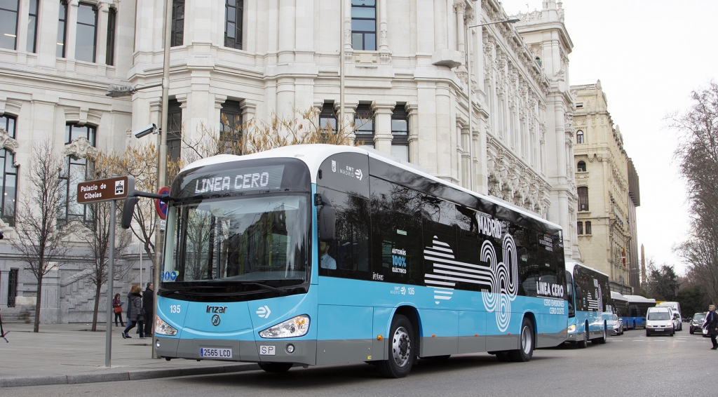 emt madrid electric bus