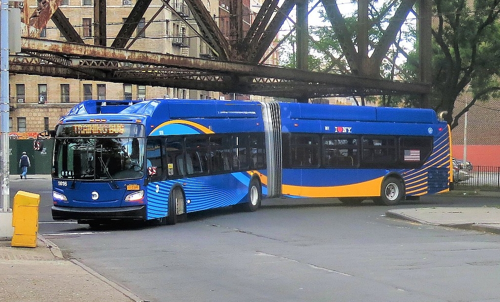 electric bus new york