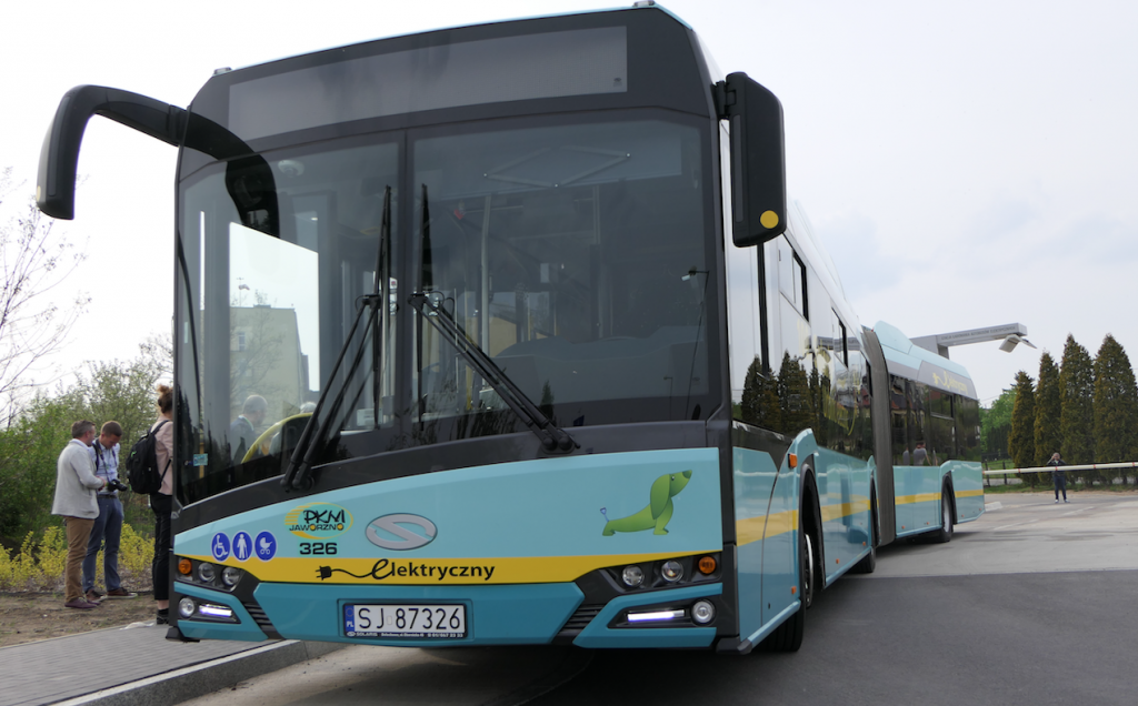 Jaworzno solaris electric bus