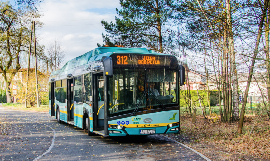 Jaworzno solaris electric bus