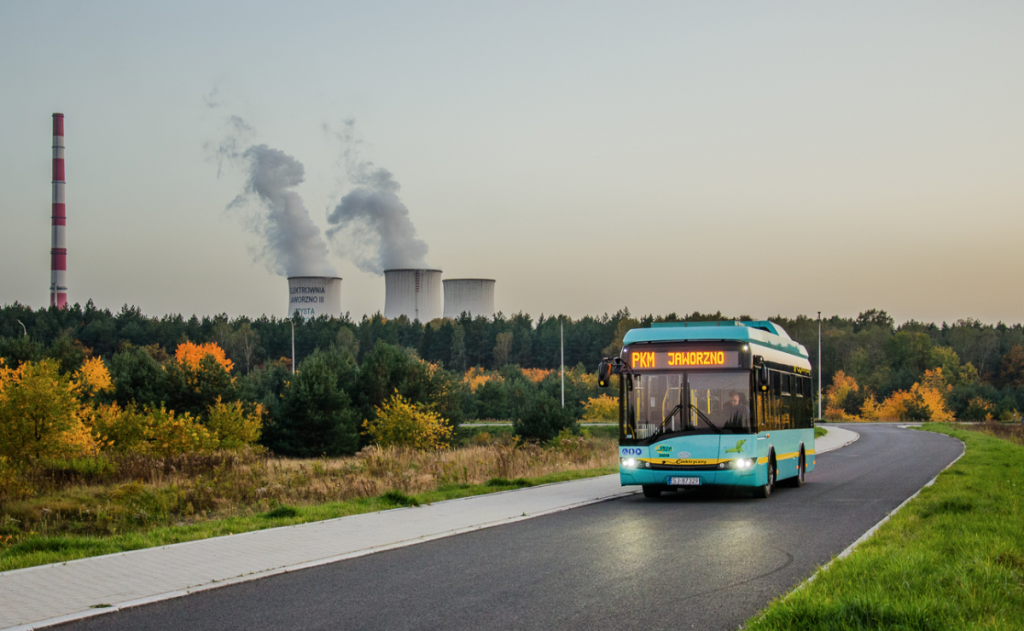 Jaworzno solaris electric bus