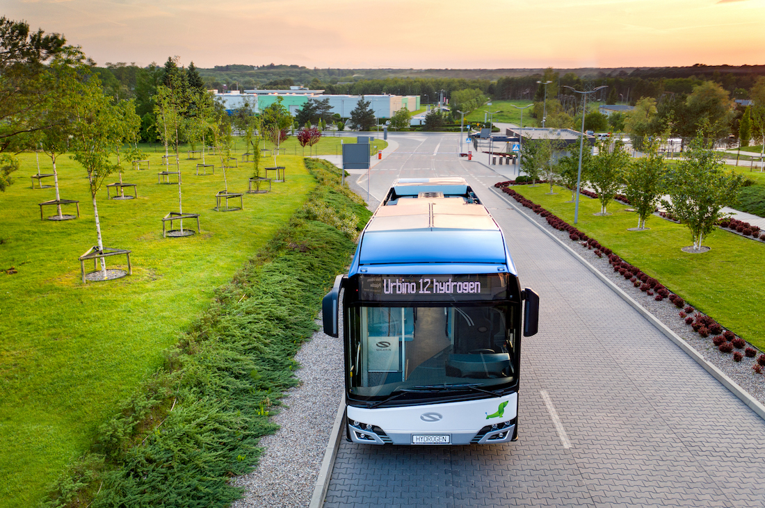 Автобус вид сверху
