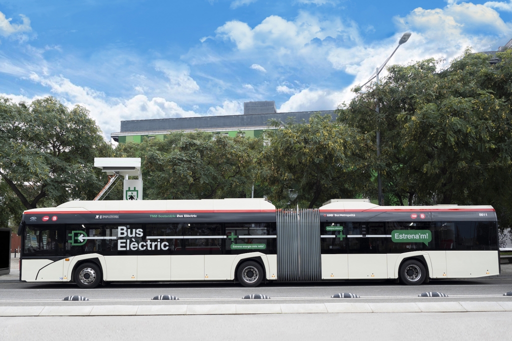 electric bus tmb barcelona