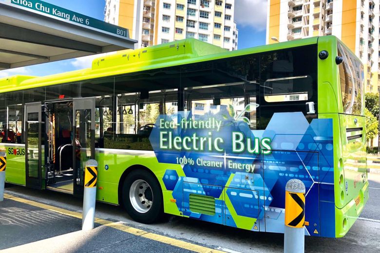 electric bus singapore