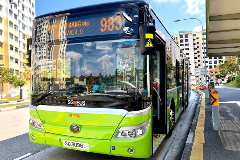 electric bus singapore