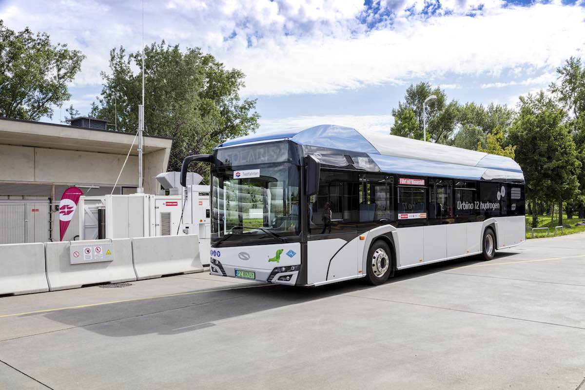 hydrogen bus Vienna 2