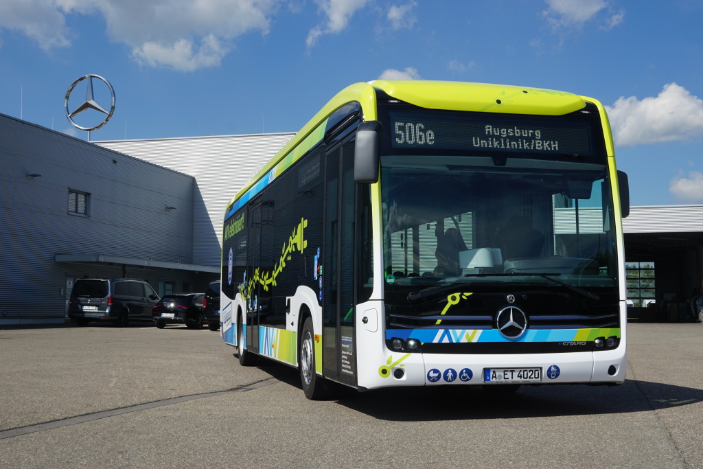 Egenberger bus company mercedes ecitaro