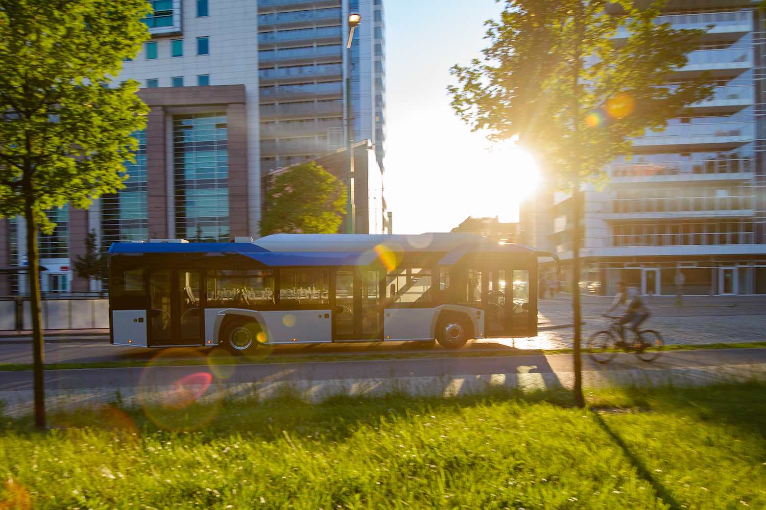 tsa electric motor bus