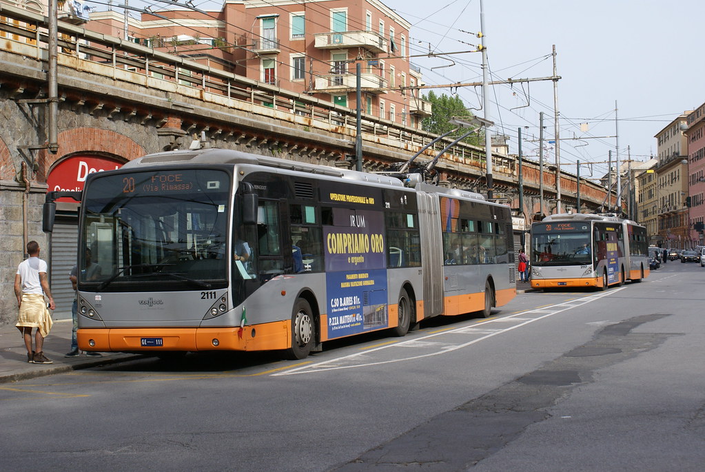 genoa trolleybus