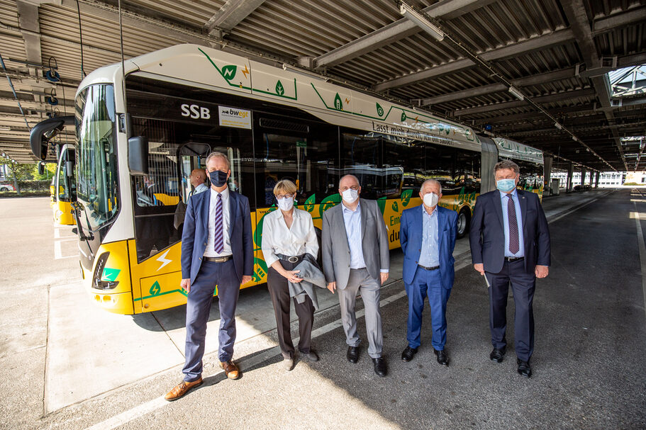 volvo articulated e-bus