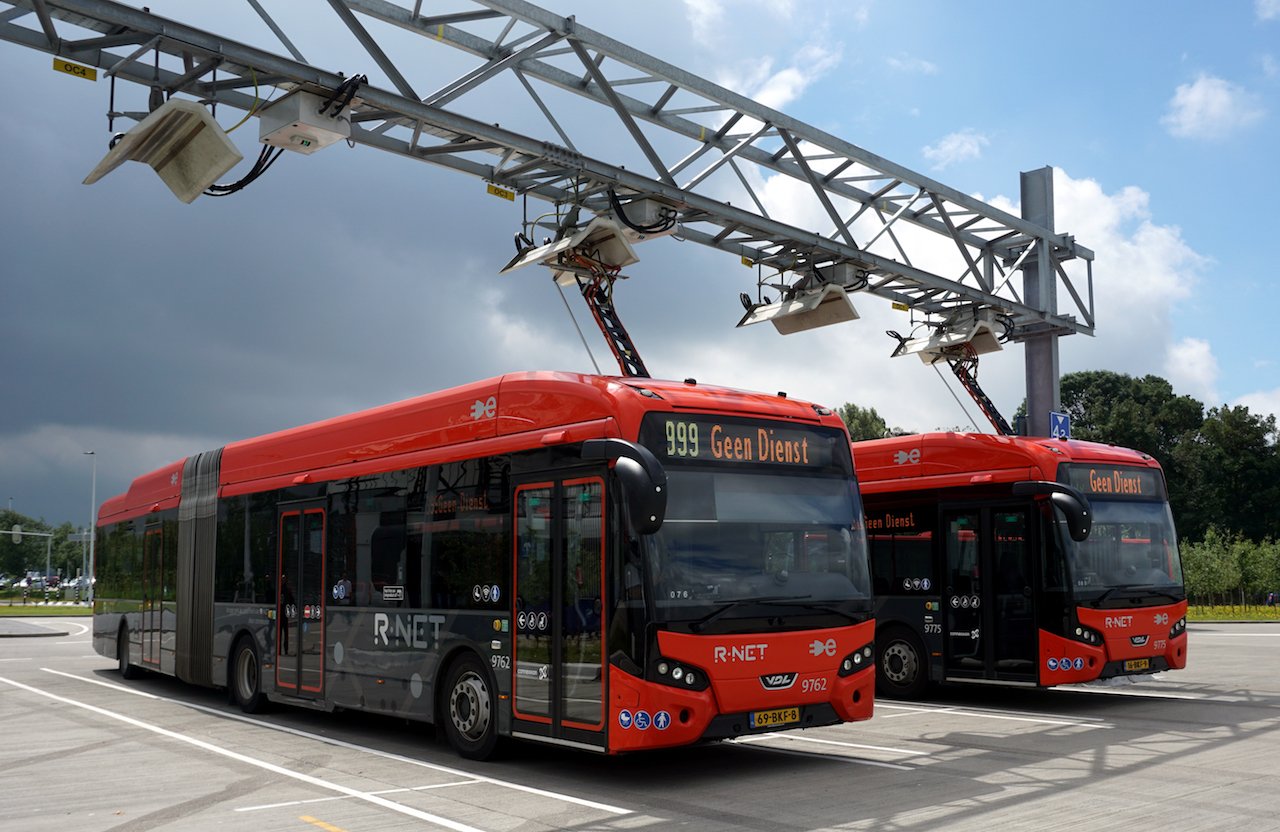 electric buses amsterdam corona