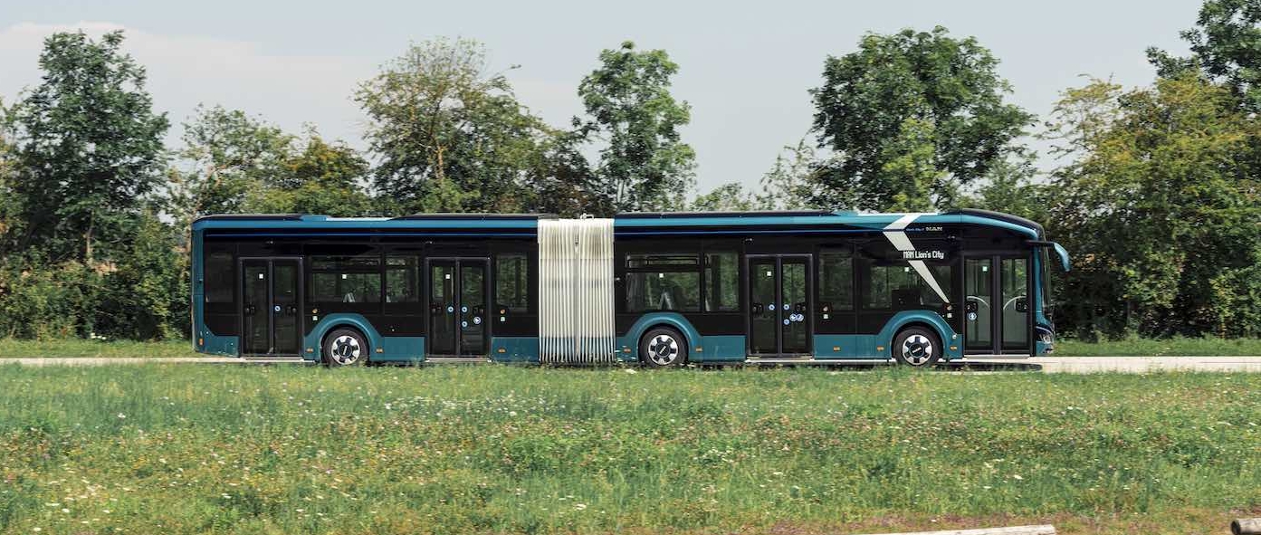 man lion's city 18 e articulated electric bus