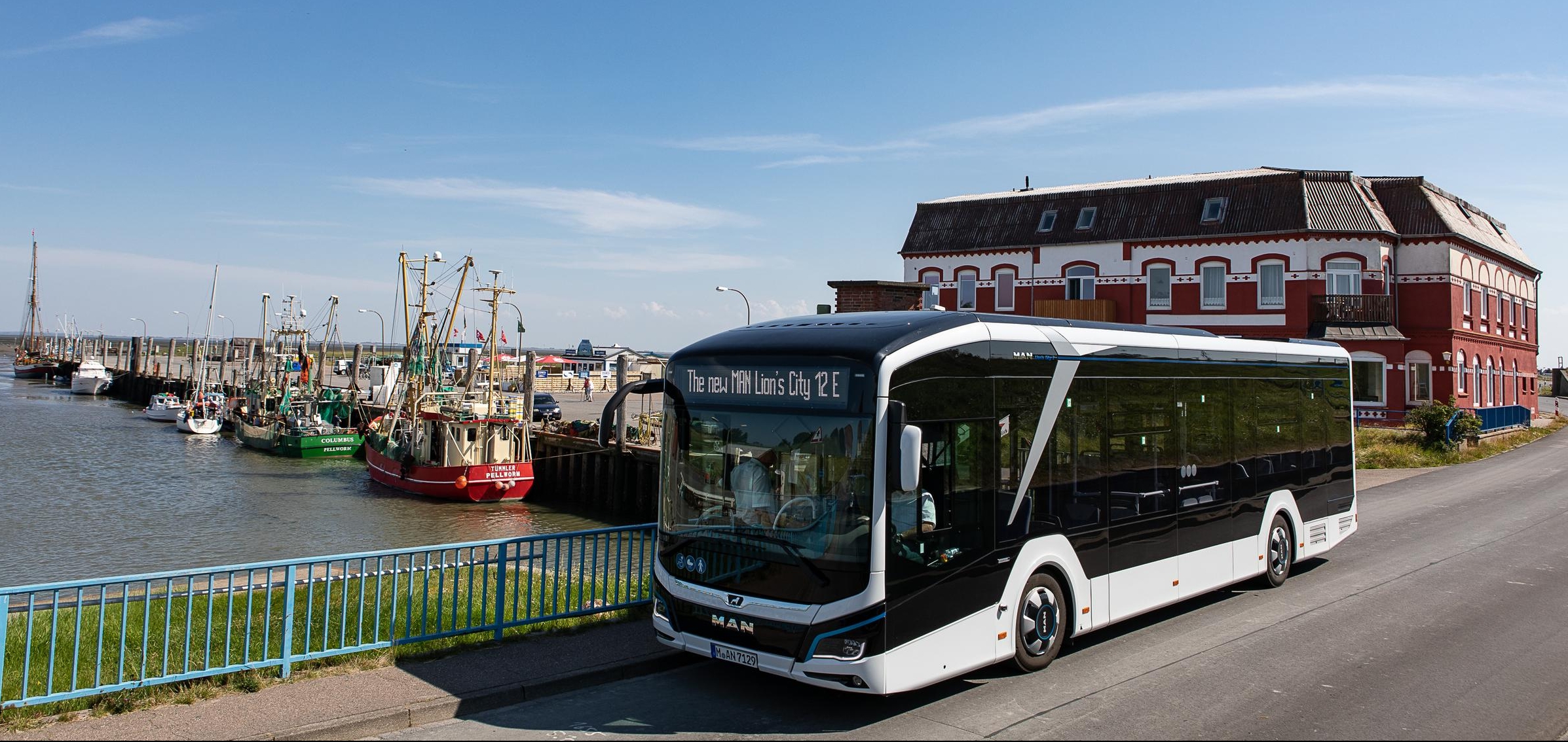 man electric bus sweden