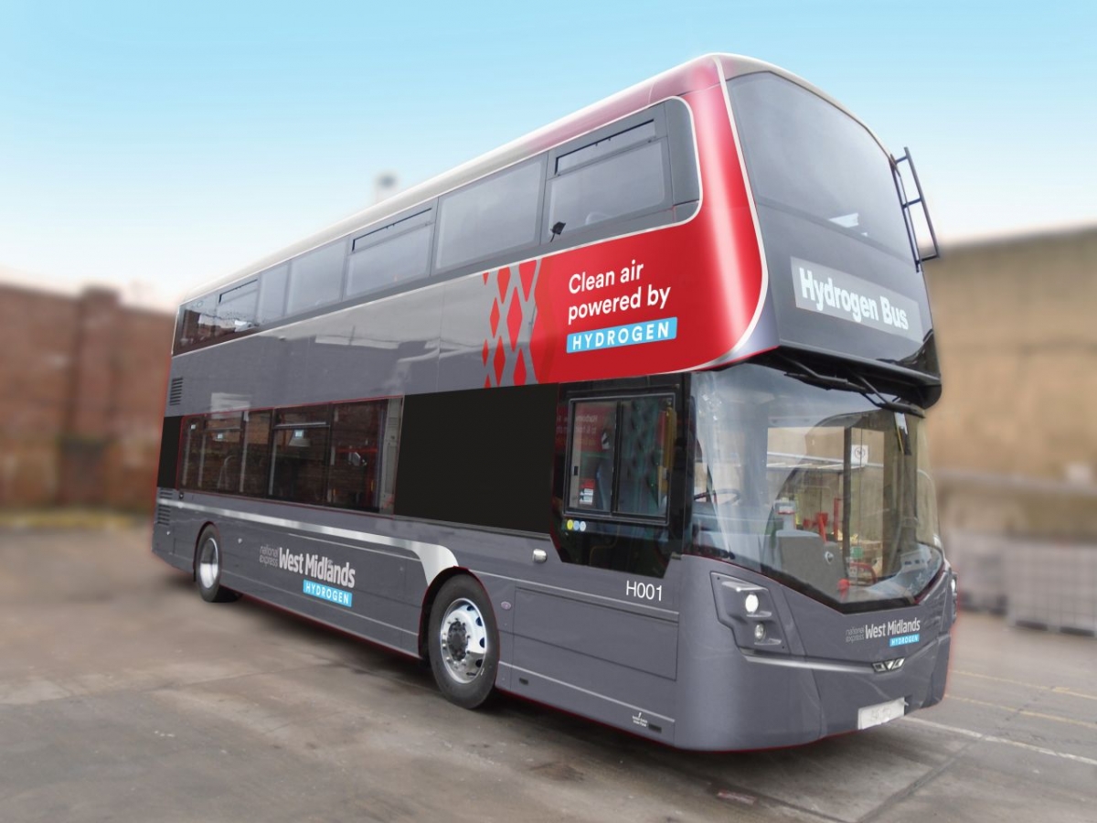 Wrightbus hydrogen double decker bus is ready for Birmingham. An order for 20 units LaptrinhX