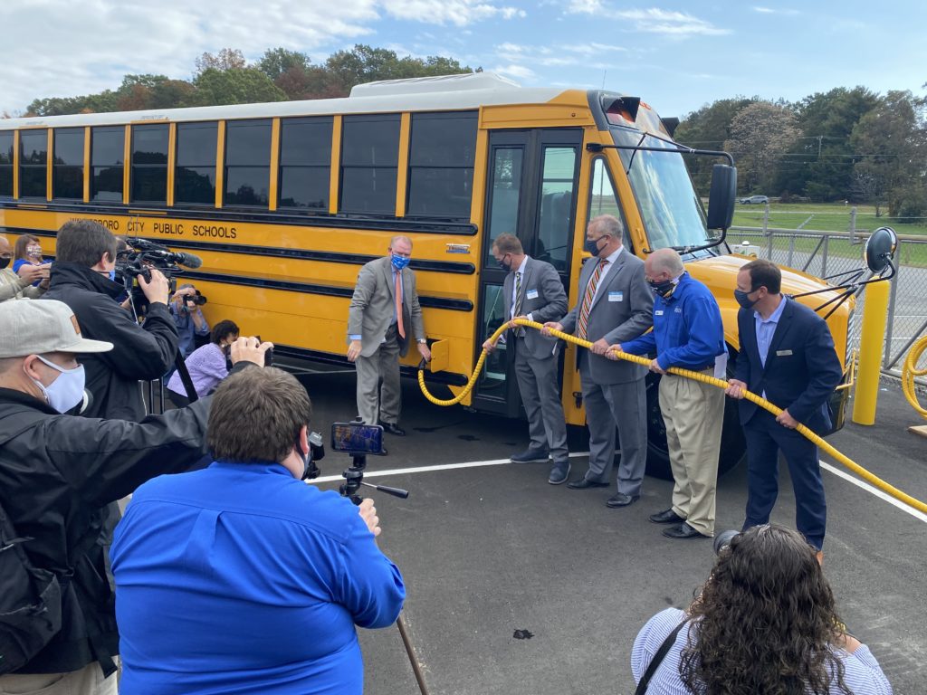 electric school buses us