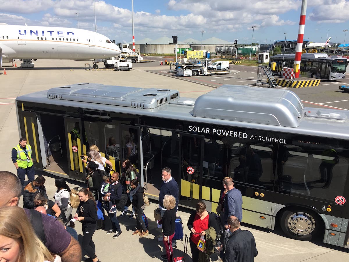 schiphol airport bus tour