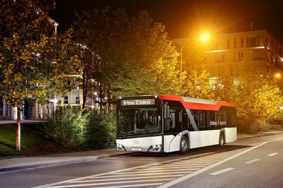 hybrid bus wallonie