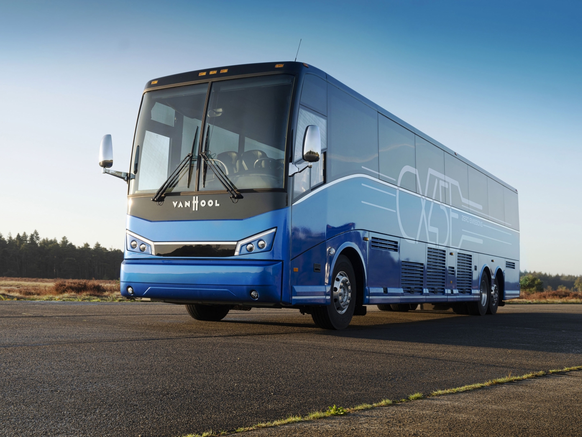 van hool electric coach