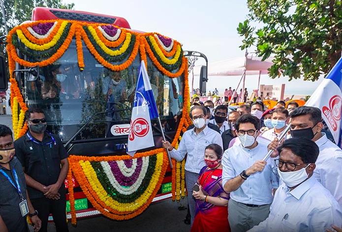 tata motors electric bus mumbai