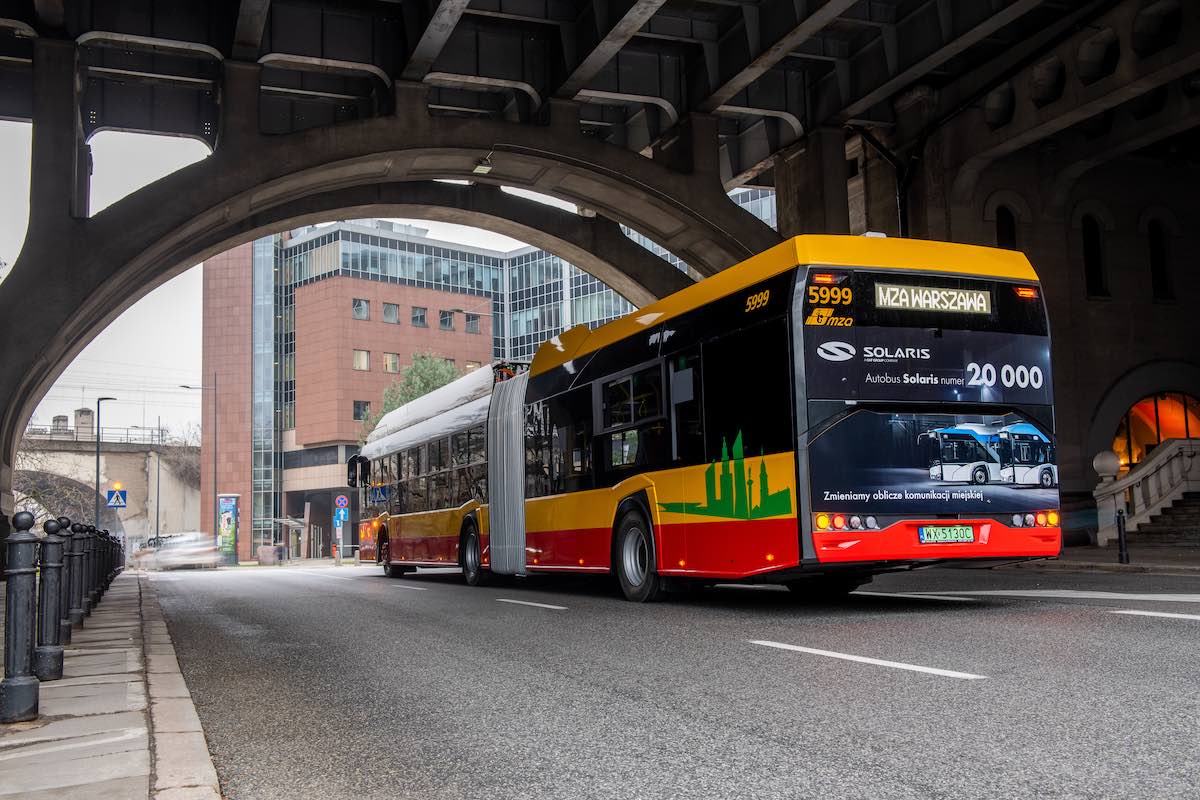 solaris 20,000th bus