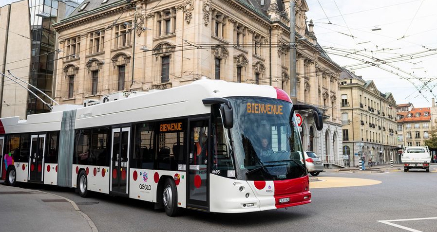 10 Hess trolleybuses began service in Fribourg for TPF - Sustainable Bus