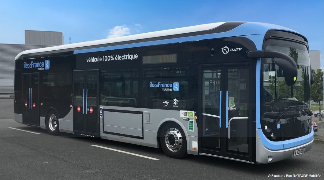 La RATP teste des bus 100% électriques - France Bleu