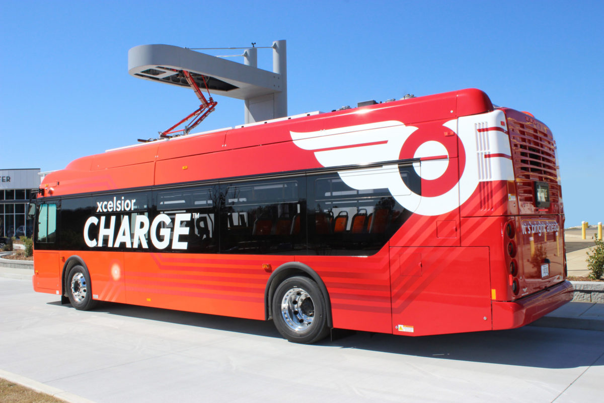CTDOT new flyer electric buses