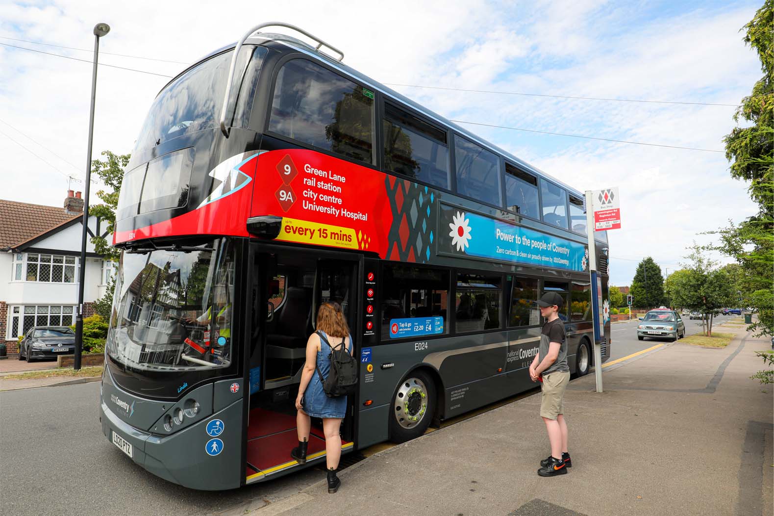 UK all-electric bus cities