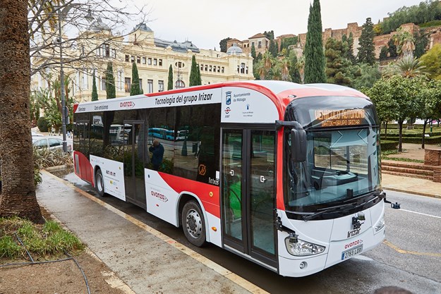 malaga autonomous bus irizar
