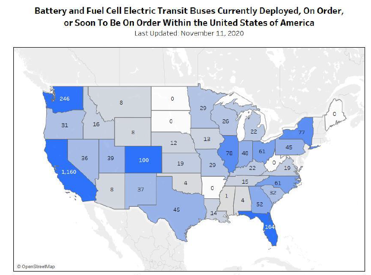 zero emission buses usa