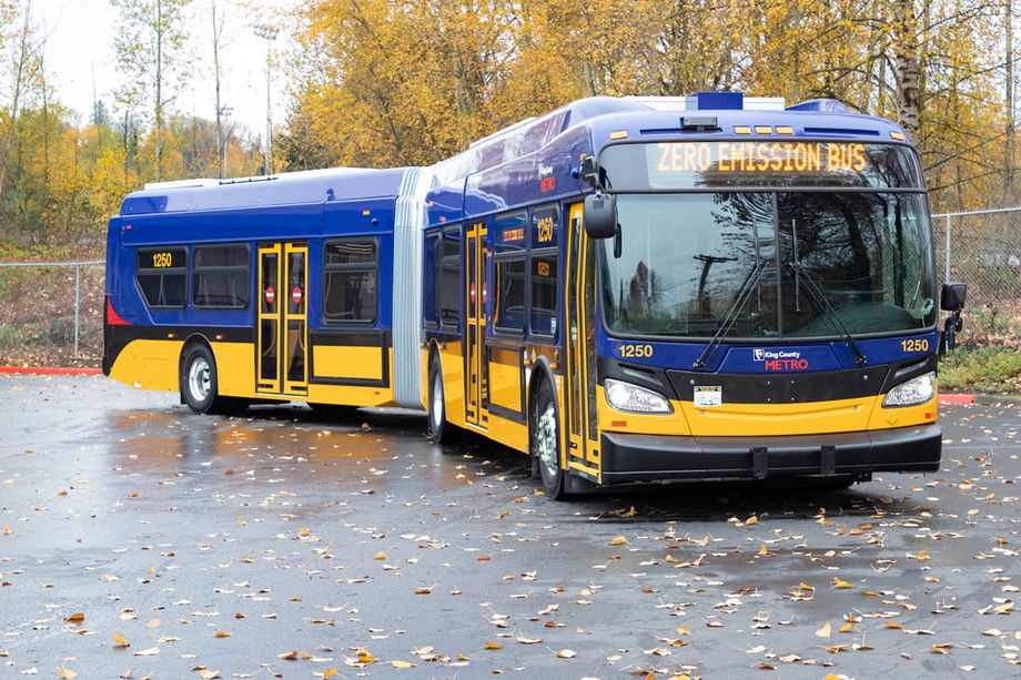 King County Metro electric bus