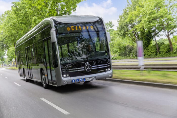 ecitaro electric bus rouen