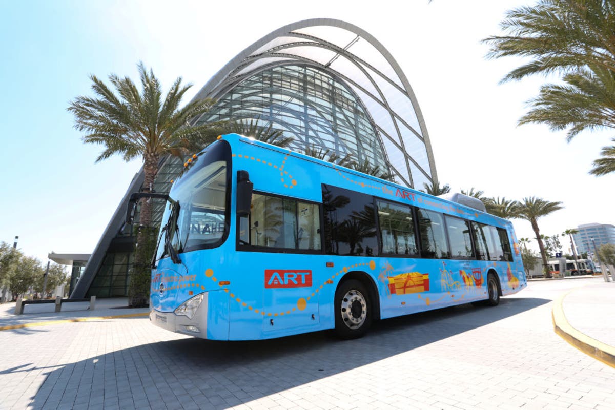 anaheim electric buses