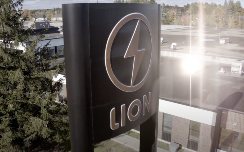 lion electric battery plant canada