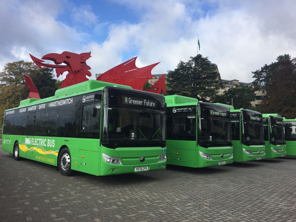 Newport to add 16 ebuses (from Yutong Pelican) to the fleet