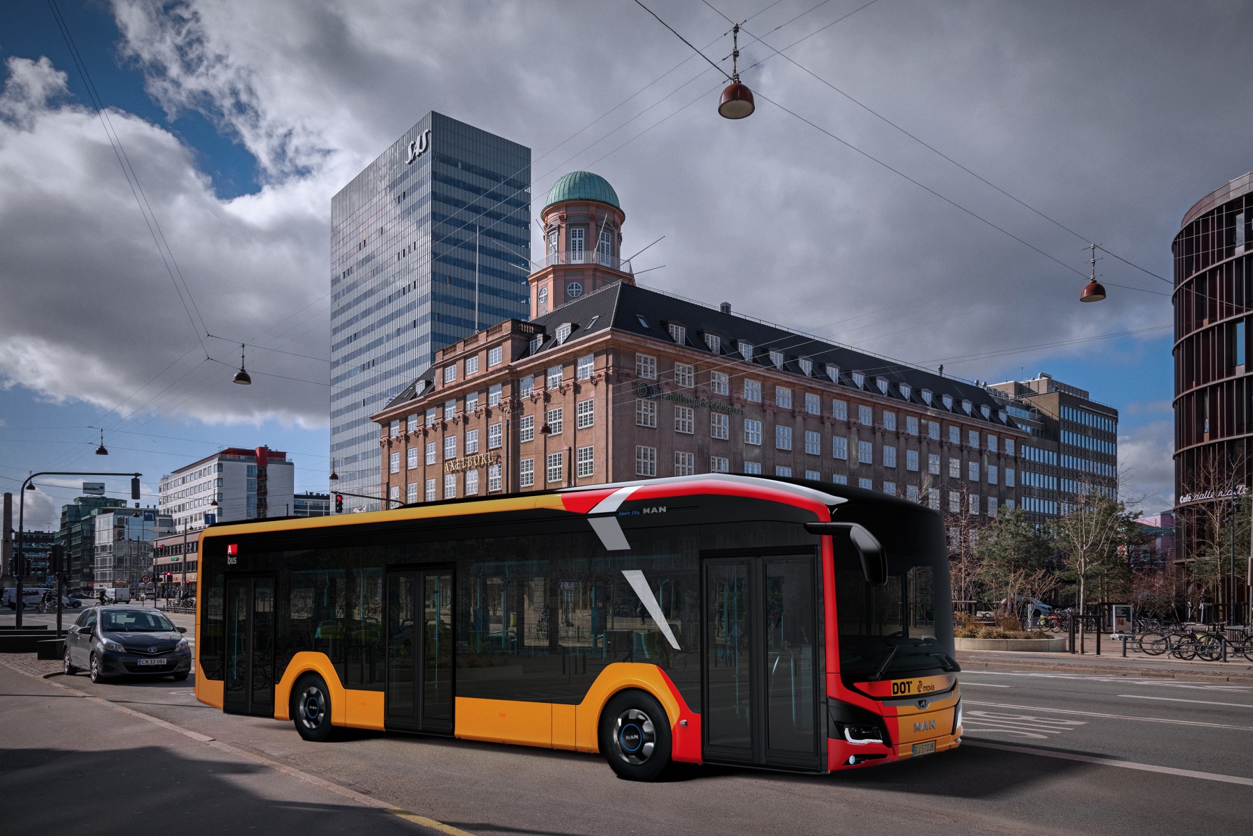 MAN electric bus Copenhagen