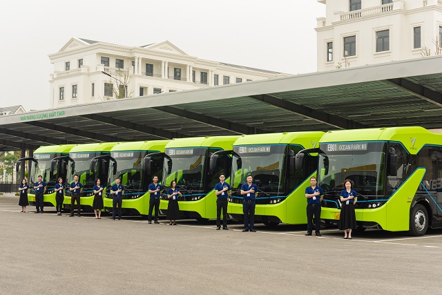 vinbus first electric bus vietnam