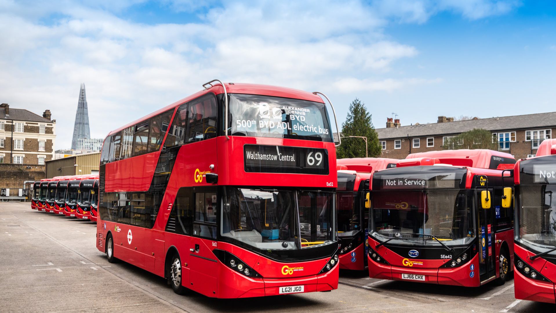 500 byd adl electric bus