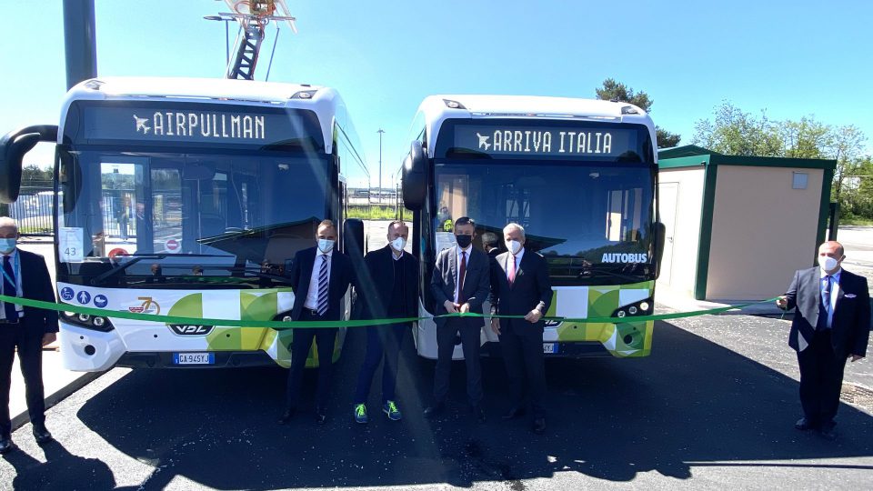 First VDL ebuses launched in Italy at Malpensa airport Sustainable Bus First VDL ebuses launched in Italy at Malpensa airport Sustainable Bus